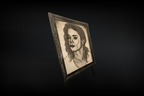 Micheal Jackson Nail Sketch